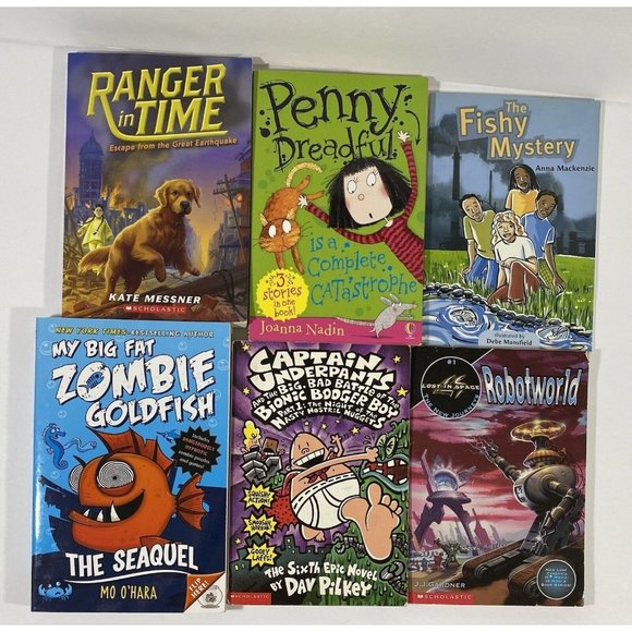 Juvenile Fiction Paperback Books Zombie Goldfish Robotworld Penny Dreadful - Picture 1 of 3